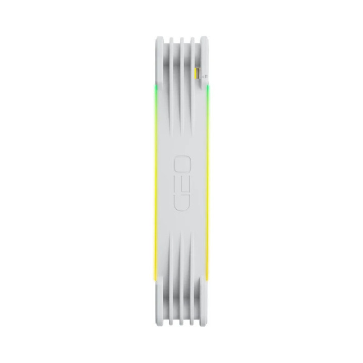 Комплект вентилатори Geometric Future 3-in-1 140 mm, Reversed, Squama 2503RW-14 White - GEO-2503RW-PACK