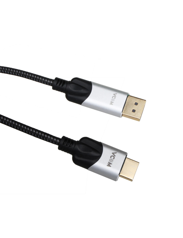 Кабел Vcom Display Port M / HDMI M - 4K 60Hz - CG608M-1.8m