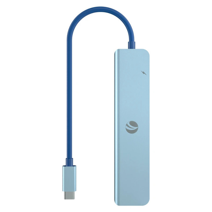 Докинг станция VCom  Docking Station Type-C 7-in-1 - CUE18 - PD3.0 100W, HDMI, USB3.0 x 1, USB2.0 x 2, SD, TF