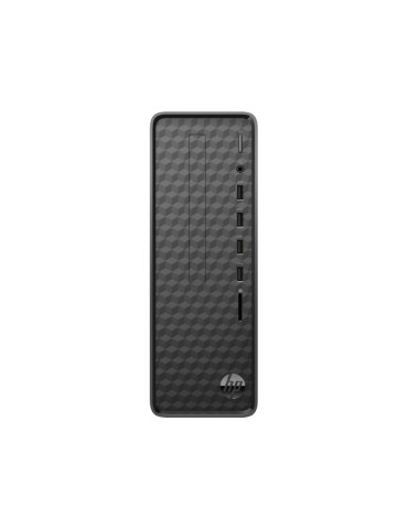 Компютър HP Slim Desktop S01-pF4000nu, SFF Dark Black, Intel Core i7-14700, 8GB RAM, 512GB SSD, Wifi 6 BT, HP Keyboard 125 & HP Mouse 125, Free DOS - 9Z8J8EA