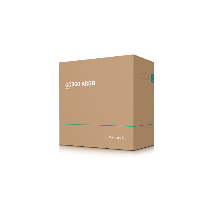 Кутия за компютър DeepCool CC360 A-RGB, ATX - R-CC360-BKAPM3-G-1