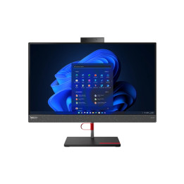 All in One компютър Lenovo ThinkCentre neo 50a 24 AIO, 23.8" FHD IPS AG, Intel Core i5-13420H, 16GB DDR5 RAM, 512GB SSD, Intel UHD, WLAN, BT, 5MP Cam, KB, Mouse - 12SC000RBL