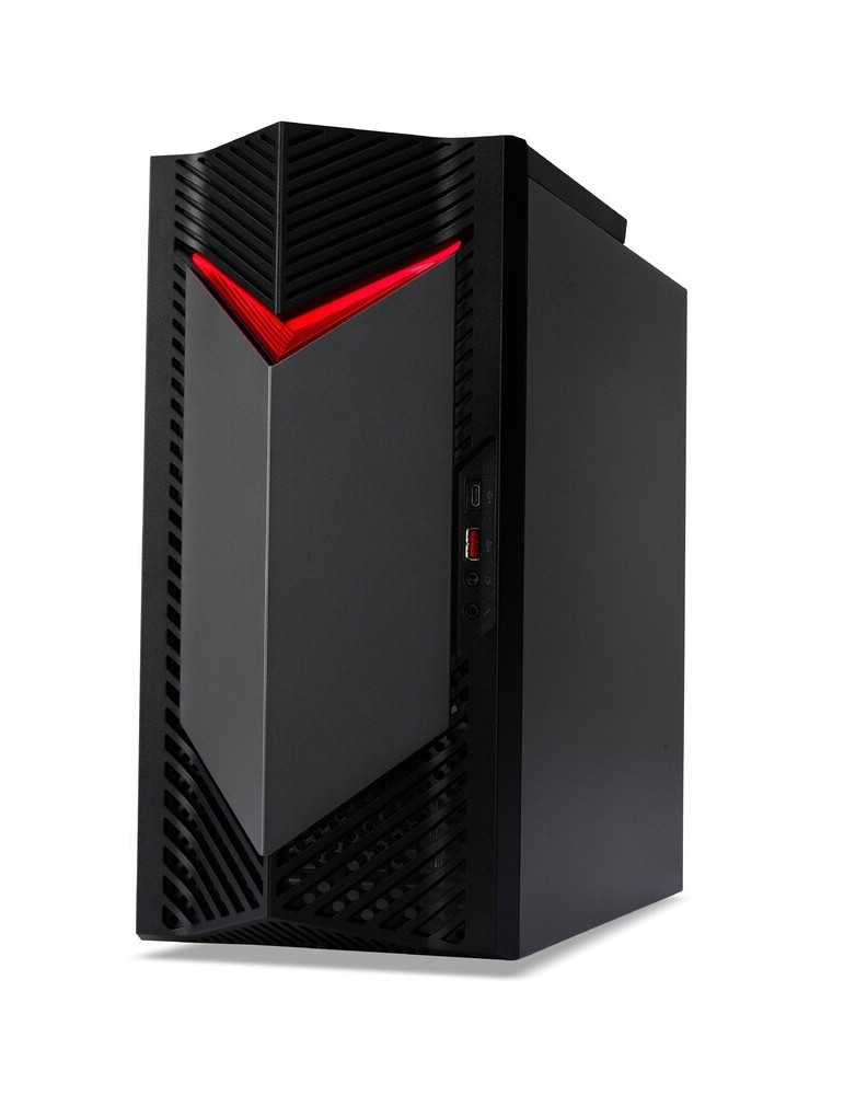 Геймърски компютър Acer Nitro N50-656, Intel Core i5-14400F, 32GB DDR5 RAM, 1TB SSD, GeForce RTX 4060 8GB GDDR6, Wi-Fi AX 5.0 - DG.E3WEX.00C
