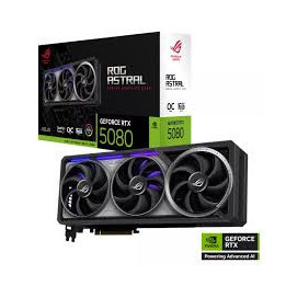 Видео карта Asus ROG ASTRAL GeForce RTX 5080 OC 16GB GDDR7 - ROG-ASTRAL-RTX5080-O16G-GAMING