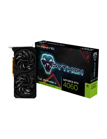 Видео карта Gainward GeForce RTX 4060 Python II, 8GB GDDR6, 128bit - NE64060019P1-1070V