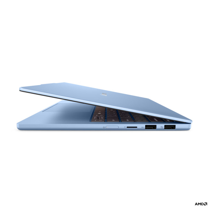 Лаптоп Lenovo IdeaPad 5 SLIM 13, AMD Ryzen 5 7535HS, 13.3" WUXGA IPS 400nits Anti-glare, 100% sRGB, 16GB RAM, 1TB SSD, Integrated AMD Radeon 660M, светло син - 83J20013BM