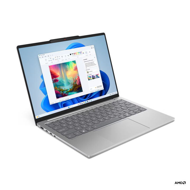 Лаптоп Lenovo IdeaPad 5 SLIM 13 , AMD Ryzen 7 7735HS, 13.3" WUXGA IPS 400nits Anti-glare, 100% sRGB, 16GB RAM, 1TB SSD, Integrated AMD Radeon 680M, sliver - 83J20014BM