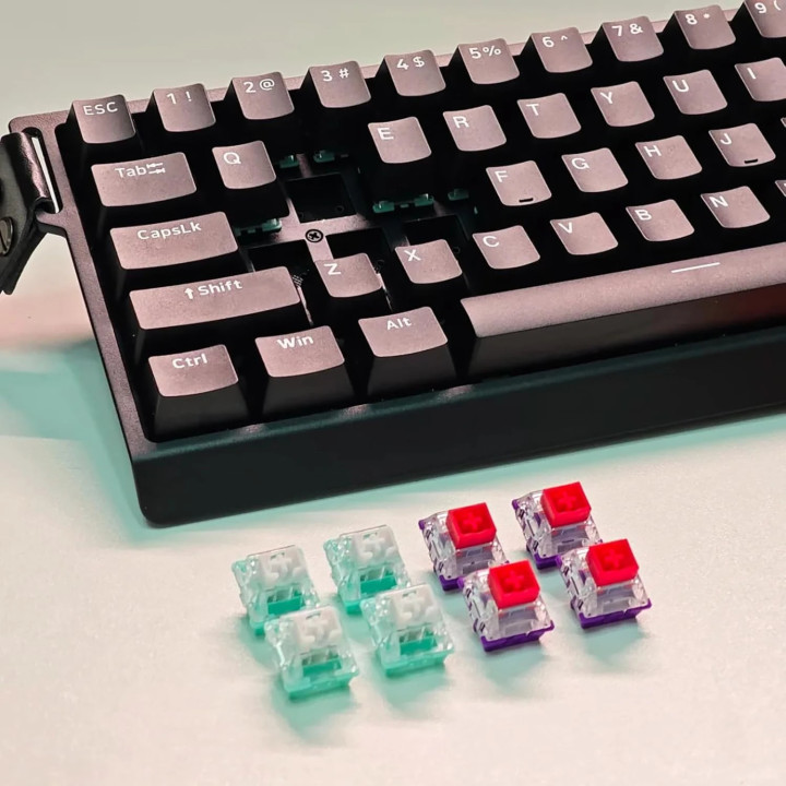 Професионална геймърска механична клавиатура Madlions MAD 60 HE RGB, 1K, Magnetic Amber Pro Switches, Black - MAD-60-HE-RGB-BK