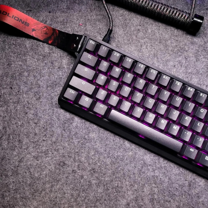 Професионална геймърска механична клавиатура Madlions MAD 60 HE RGB, 1K, Magnetic Amber Pro Switches, Black - MAD-60-HE-RGB-BK