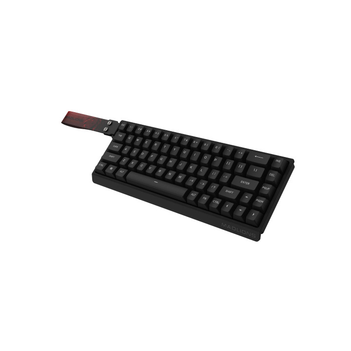 Професионална геймърска механична клавиатура Madlions MAD 68 HE RGB, 1K, Magnetic Amber Pro Switches, Black - MAD-68-HE-RGB-BK