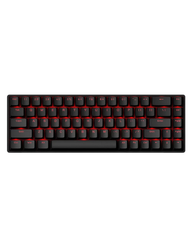 Професионална геймърска механична клавиатура Madlions FIRE 68 PRO, 8K, Gateron Magnetic Jade Switches, RGB, Black - FIRE-68-PRO