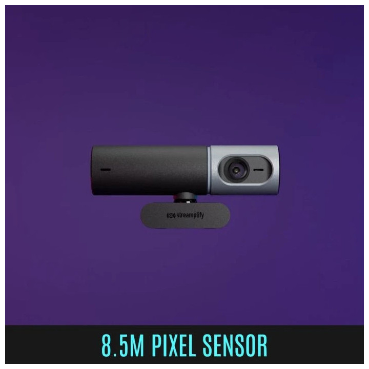 Web камера Streamplify Streaming Web Camera CAM PRO, 4K@30FPS/1080p@60FPS, 8.5MP - SPCW-CP4K811.11