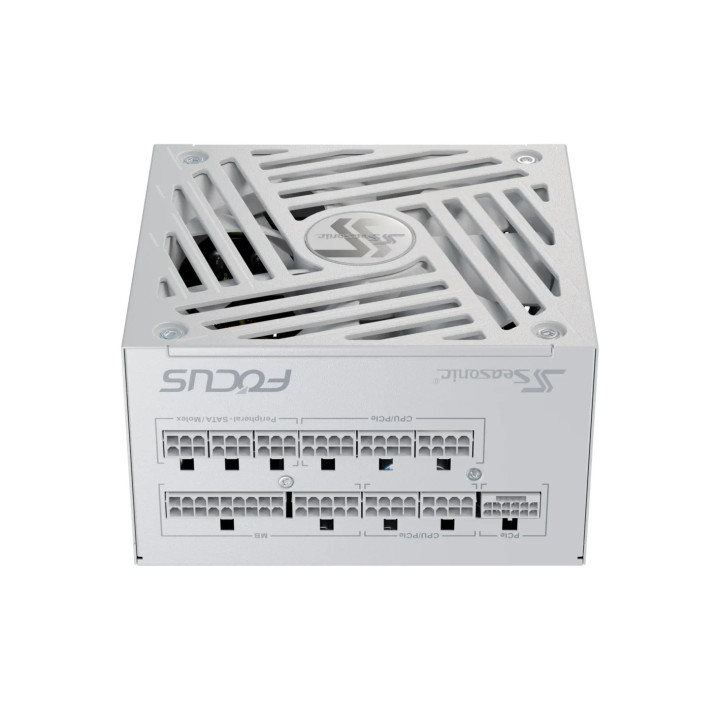 Модулно захранване Seasonic 850W Gold, ATX 3.1, PCIe 5.1 - FOCUS-GX-850-V4-WHITE