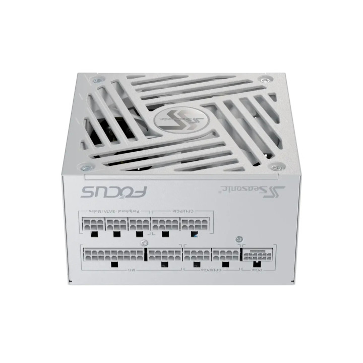 Модулно захранване Seasonic 750W Gold, ATX 3.1, PCIe 5.1 - FOCUS-GX-750-V4-WHITE