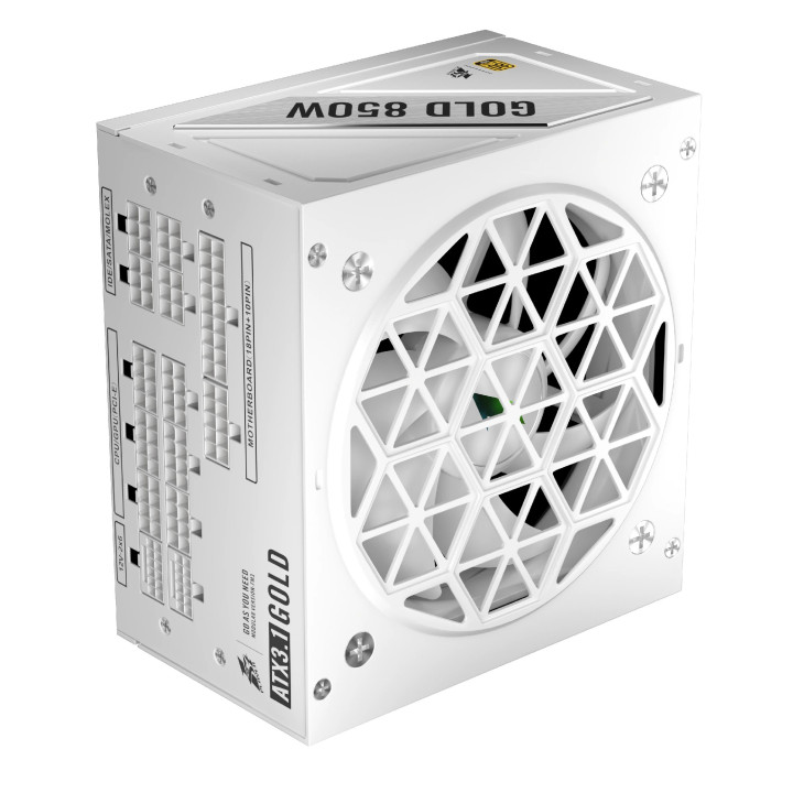 Модулно захранване 1stPlayer 850W Gold, ATX 3.1, PCIe 5.1, White - HA-850BA4WHITE