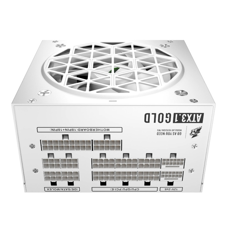 Модулно захранване 1stPlayer 850W Gold, ATX 3.1, PCIe 5.1, White - HA-850BA4WHITE