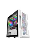 Кутия за компютър 1stPlayer TRILOBITE T3 Mesh White, mATX - T3-WH-4F1