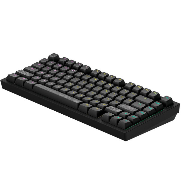 Геймърскa механична клавиатура Dark Project ALU81A Terra Nostra Black RGB - DPKB_NOSTRA_81_ANSI_BLACK