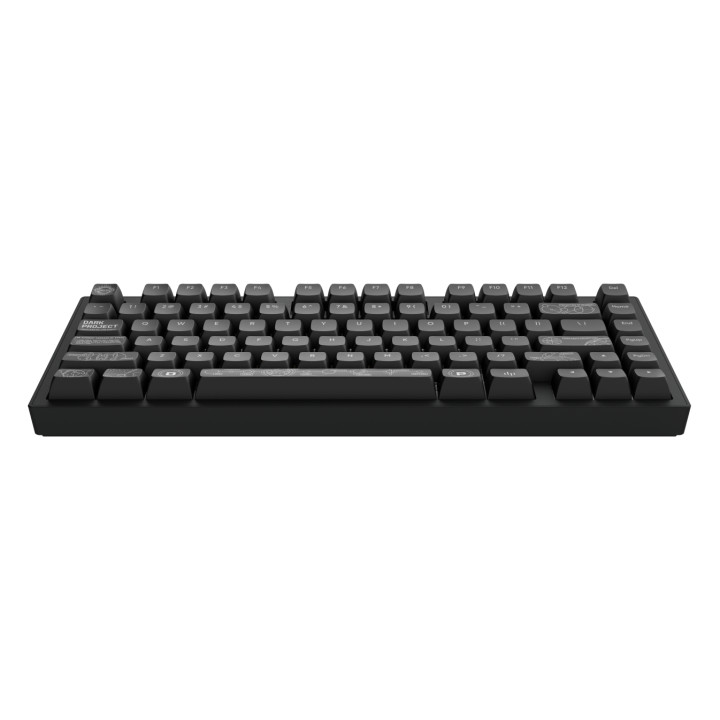 Геймърска клавиатура Геймърскa безжична клавиатура Dark Project ALU81A Terra Nova Black RGB - DPKB_NOVA_81_ANSI_BLACK