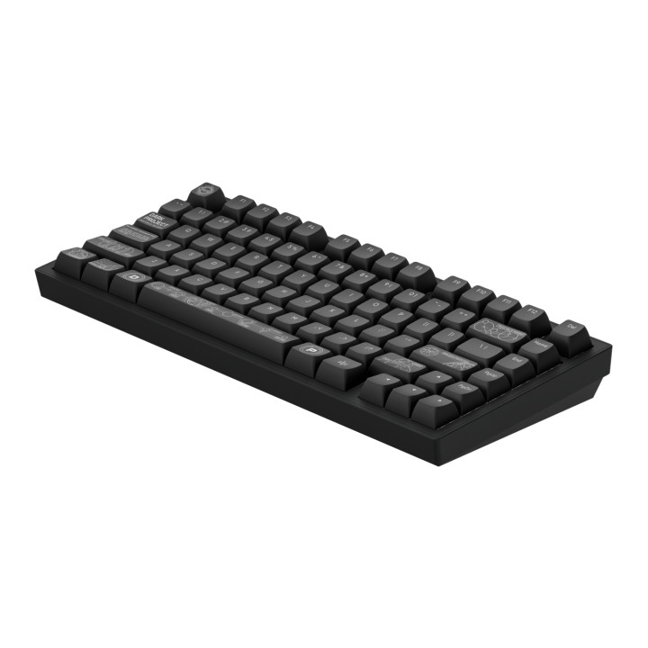 Геймърска клавиатура Геймърскa безжична клавиатура Dark Project ALU81A Terra Nova Black RGB - DPKB_NOVA_81_ANSI_BLACK