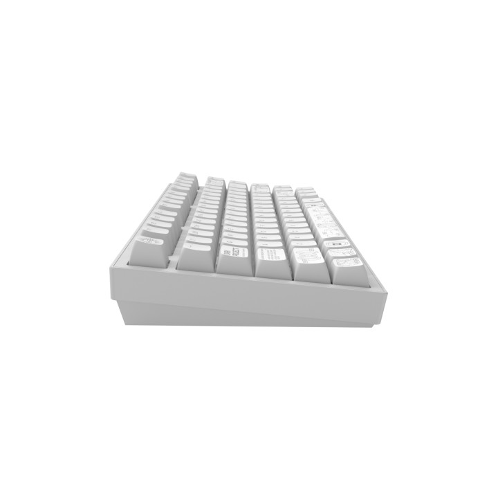 Геймърска клавиатура Геймърскa безжична клавиатура Dark Project ALU81A Terra Nova White RGB - DPKB_NOVA_81_ANSI_WHITE