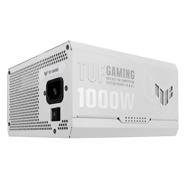 Модулно захранване Asus TUF Gaming White 1000W, 80  Gold PCIe 5.0 - 90YE00S5-B0NA00