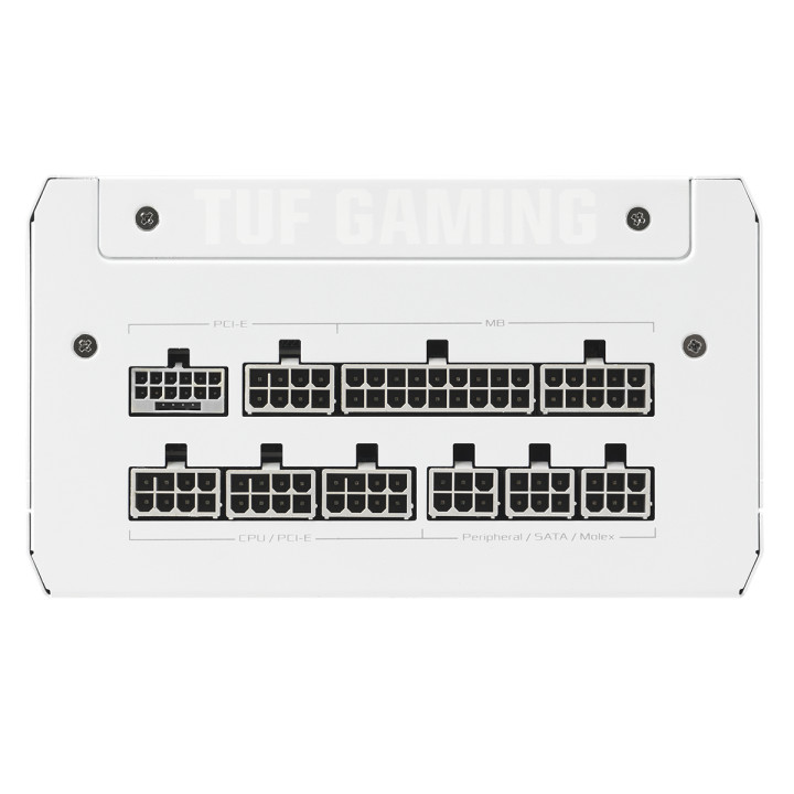 Модулно захранване Asus TUF Gaming White 1000W, 80  Gold PCIe 5.0 - 90YE00S5-B0NA00