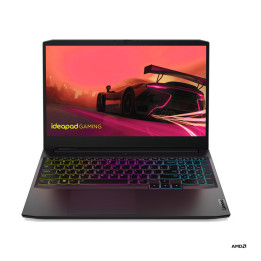 Лаптоп Lenovo IdeaPad GAMING 3, AMD Ryzen 5 5500H, 15.6" FHD IPS 300nits Anti-glare, 45% NTSC, 144Hz, 16GB RAM, 512GB SSD, NVIDIA GeForce RTX 2050 4GB - 82K20282BM