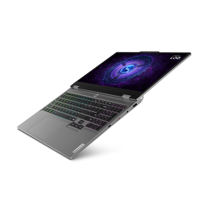 Лаптоп Lenovo LOQ 15IAX9, Intel Core i5-12450HX, 15.6"FHD IPS 300nits Anti-glare, 100% sRGB, 144Hz, G-SYNC, 24GB RAM, 1TB SSD, NVIDIA GeForce RTX 4050 6GB GDDR6 - 83GS00K5BM