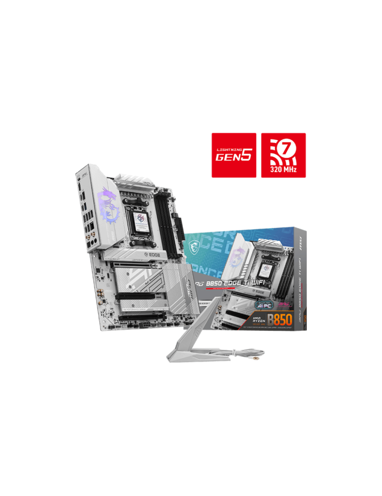 Дънна платка MSI MPG B850 EDGE TI WIFI, AM5 - 911-7E62-001