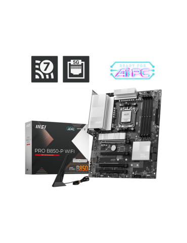 Дънна платка MSI PRO B850-P WIFI, AM5 - 911-7E56-002