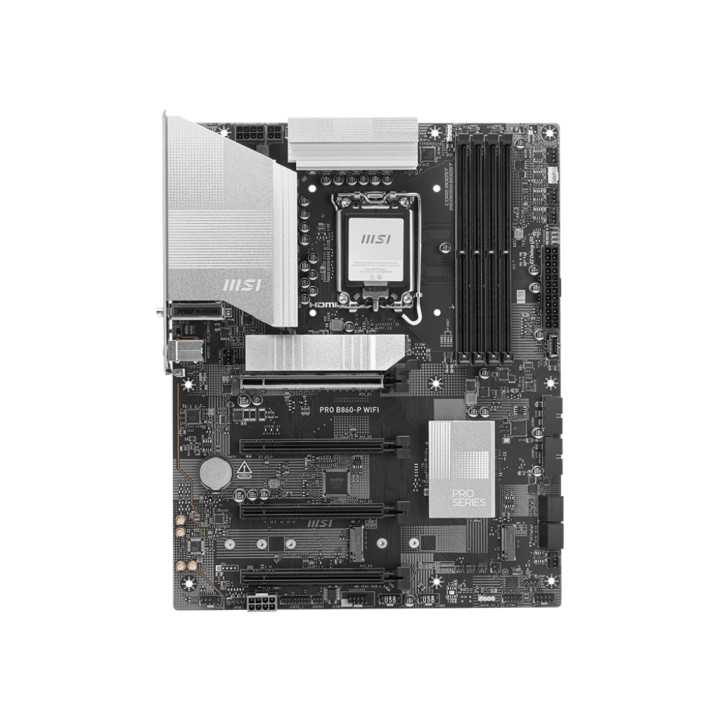 Дънна платка MSI PRO B860-P WIFI, LGA1851 - 911-7E41-001