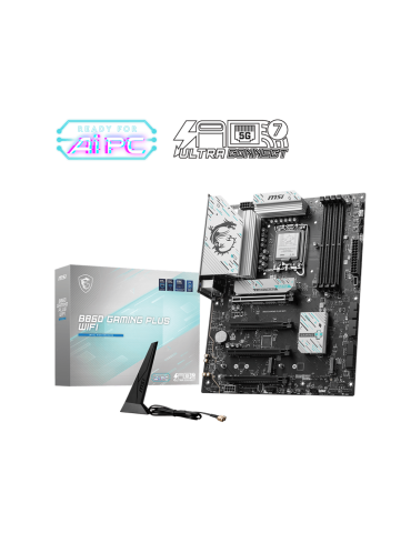 Дънна платка MSI B860 GAMING PLUS WIFI, LGA1851 - 911-7E41-003