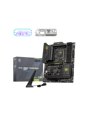 Дънна платка MSI MAG B860 TOMAHAWK WIFI, LGA1851 - 911-7E39-001