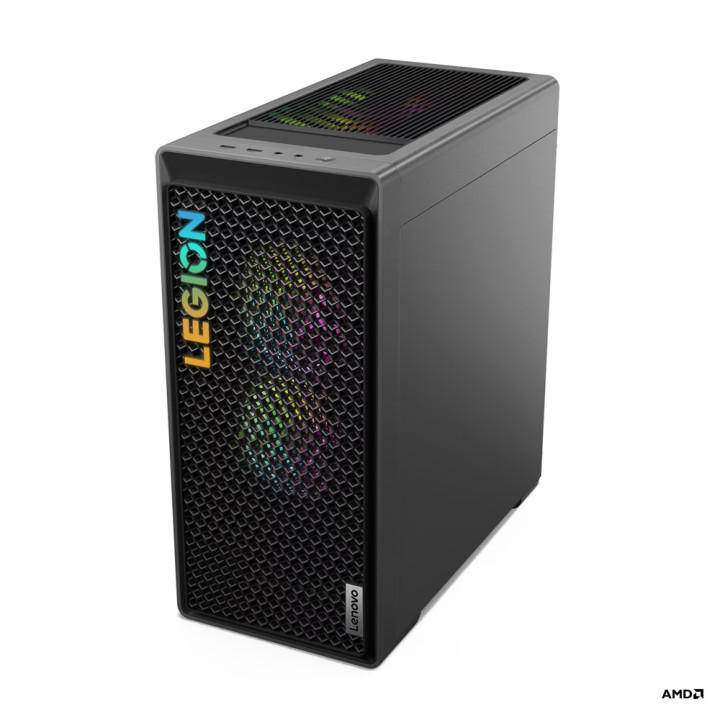 Геймърски компютър Lenovo Legion T5 26, AMD Ryzen 5 7600, NVIDIA GeForce RTX 4060 8GB GDDR6, 32GB(2x16GB) DDR5 RAM, 1TB SSD -  90UY00A3BH