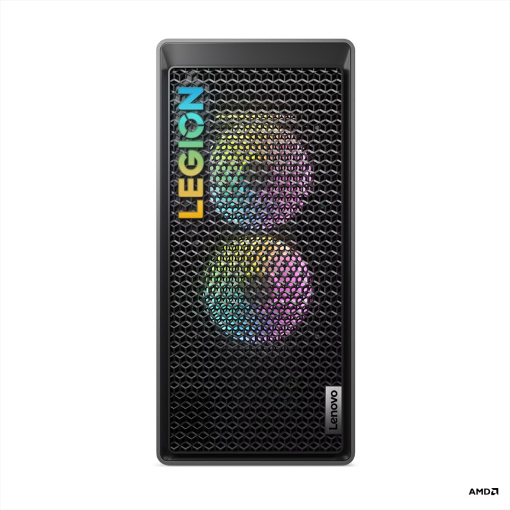 Геймърски компютър Lenovo Legion T5 26, AMD Ryzen 5 7600, NVIDIA GeForce RTX 4060 8GB GDDR6, 32GB(2x16GB) DDR5 RAM, 1TB SSD -  90UY00A3BH