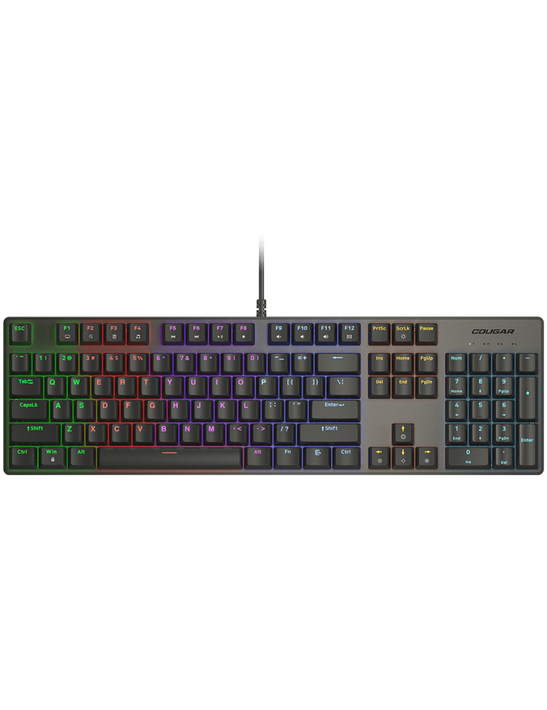 Геймърска клавиатура Cougar Ultimus EX, Black - CGR-WM1MB-ULE