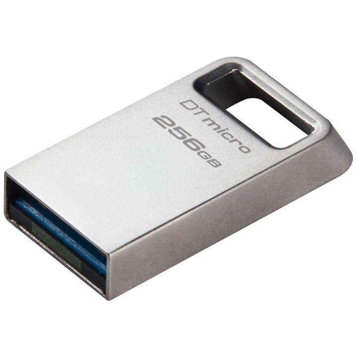 Флаш памет Kingston 256GB DataTraveler Micro 200MB/s Metal USB 3.2 Gen 1 - DTMC3G2/256GB