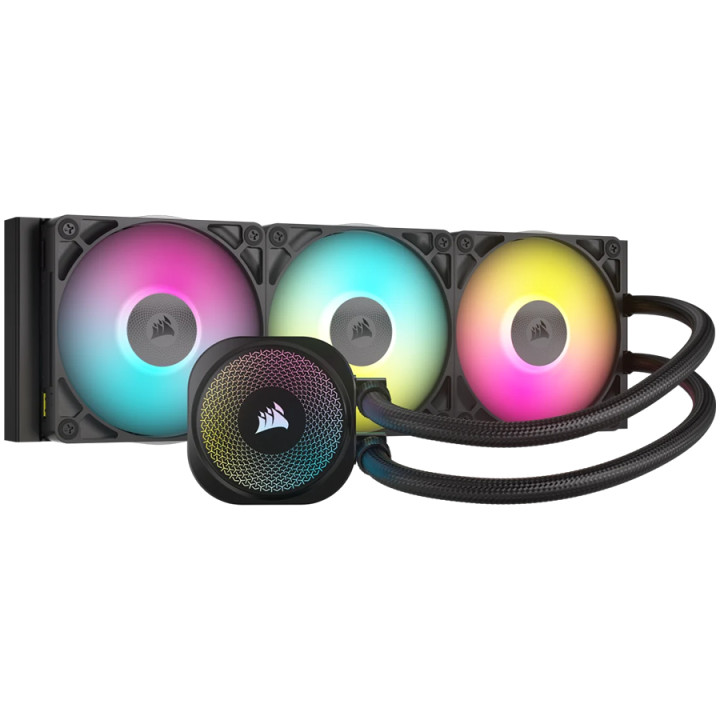 Водно охлаждане за процесор Corsair iCUE LINK TITAN 360 RX RGB AIO, 360mm Radiator - CW-9061018-WW