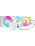 Водно охлаждане за процесор Corsair iCUE LINK TITAN 360 RX RGB White AIO, 360mm Radiator - CW-9061021-WW