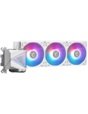 Водно охлаждане за процесор MSI MAG CORELIQUID I360 WHITE, 3x 120mm ARGB Fans, LGA1851/AM5