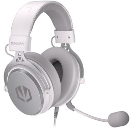 Геймърски слушалки Endorfy Viro Plus, USB, Onyx White - EY1A005