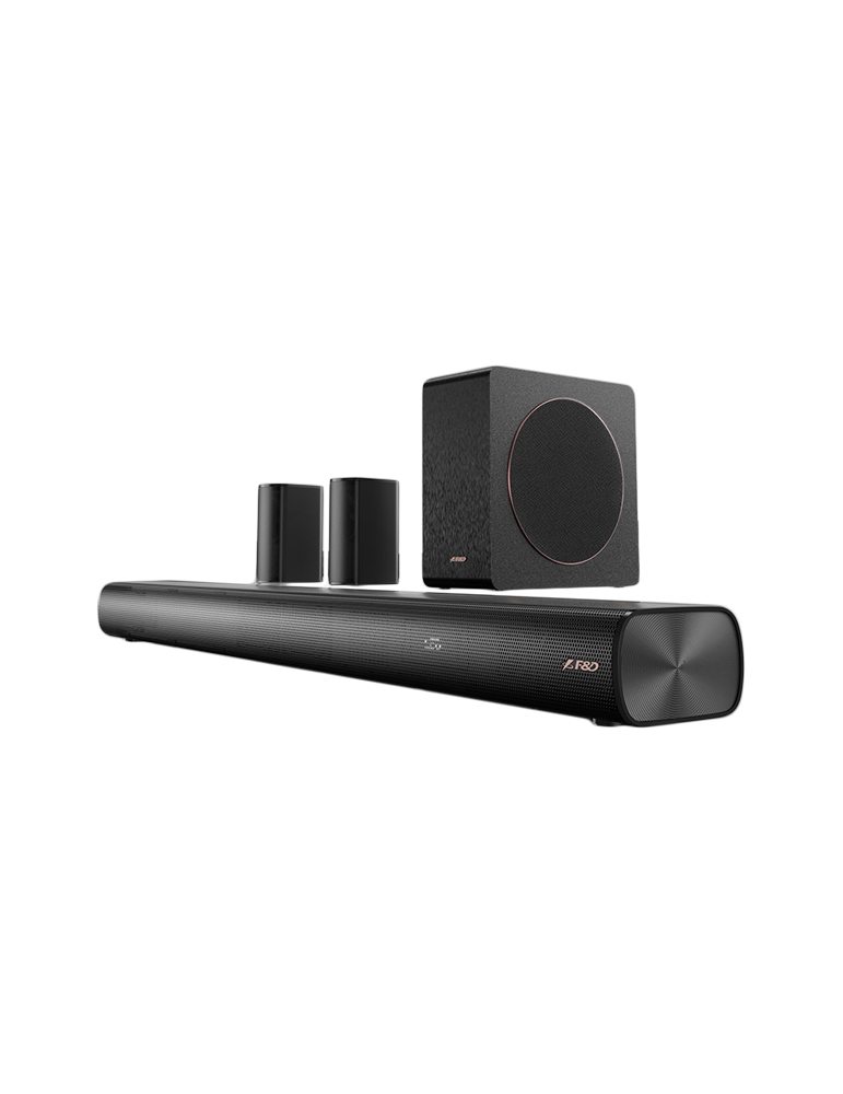 Bluetooth колонка F HT-500DA 5.1 Wireless Soundbar, Atmos/Dolby, 190W, Touch buttons, black