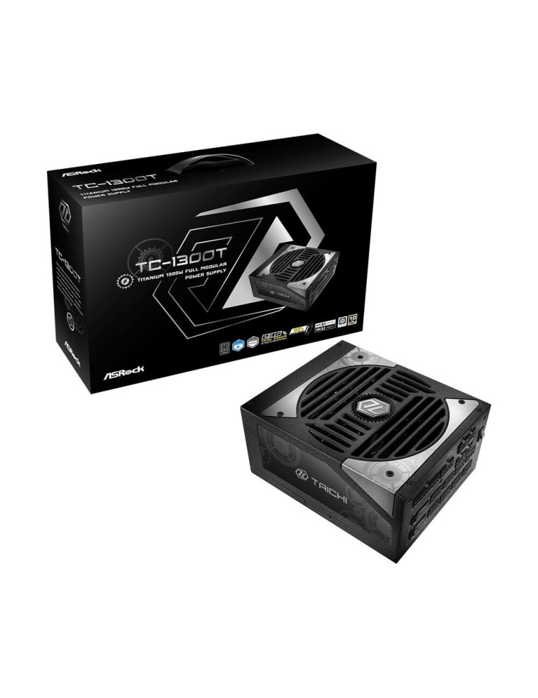 Модулно захранване Asrock TC-1300T, 1300W, 80 Plus Titanium, ATX 3.1