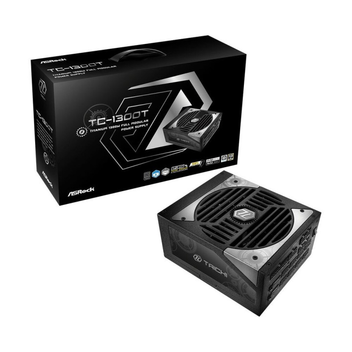 Модулно захранване Asrock TC-1300T, 1300W, 80 Plus Titanium, ATX 3.1