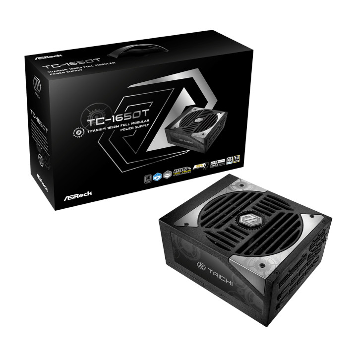 Модулно захранване Asrock TC-1650T, 1650W, 80 Plus Titanium, ATX 3.1