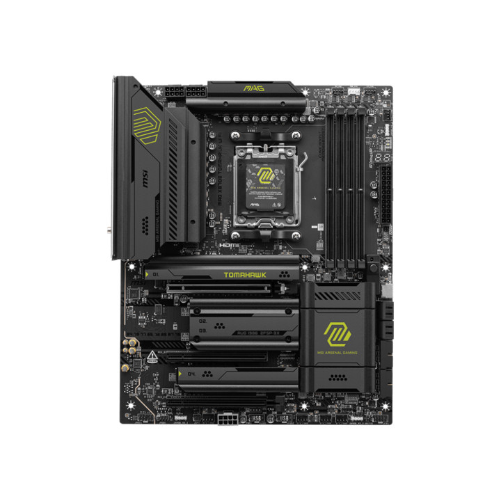 Дънна платка MSI MAG X870E TOMAHAWK WIFI, AM5 - 911-7E59-002