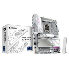 Дънна платка Gigabyte B860 AORUS ELITE WIF 7 ICE, LGA1851 - B860 A ELITE WF7 ICE