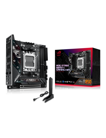 Дънна платка Asus ROG STRIX B850-I GAMING WIFI 7 Mini-ITX, AM5 - 90MB1K30-M0EAY0