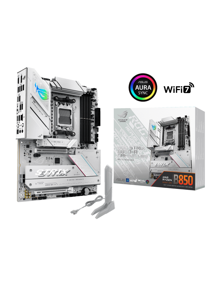 Дънна платка Asus ROG STRIX B850-A GAMING WIFI 7, AM5 - 90MB1J50-M0EAY0